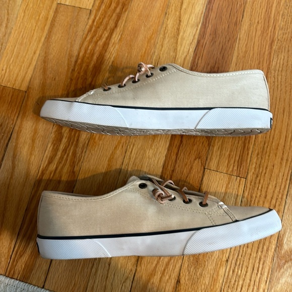 Sperry Tan Slip On Shoes - Picture 1 of 3